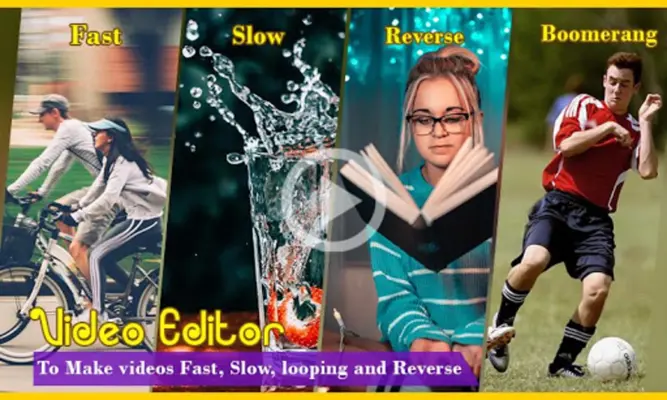 Video Editor – Fast, slow, reverse, boomerang android App screenshot 8